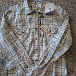 Men's DNL Plaid Shirt by - Gray
